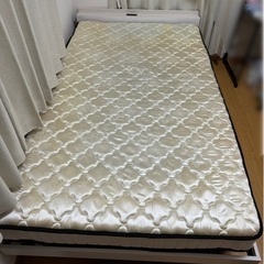 家具 ベッド セミダブルベッドマットレスの画像