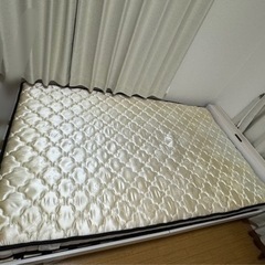 家具 ベッド セミダブルベッドマットレスの画像