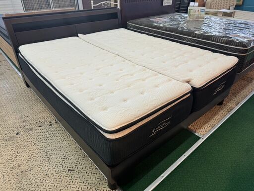 【愛品館八千代店】ニトリ　クイーンベッド　NスリープH4