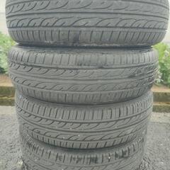 ダイハツ タント(CBA−L350S)純正14㌅アルミホイールとサマータイヤ(DUNLOP DIGI-TYRE EC202)の4本セットの画像