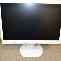 値下げ！！液晶モニター PHILIPS 24インチ WUXGA(1920×1200) IPS C240P4QPYEW/11 ホワイトベゼル④の画像