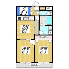 🏢安心の叶えRoom✨『2SDK』松戸市新松戸北✨敷金礼金無料💰...