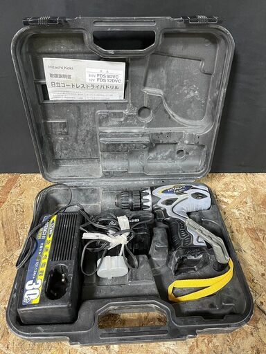 ★日立  日立工機  HiKOKI コードレスドライバドリル 12V FDS12DVC 箱あり バッテリー1個 工具 ドリル★