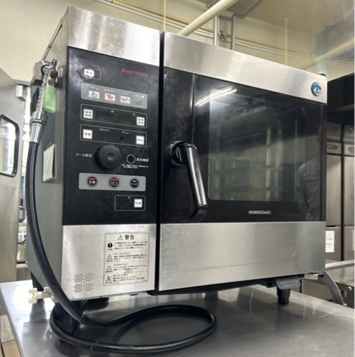 札幌引取り歓迎 ホシザキ クックエブリオ 83L スチームコンベクションオーブン MIC-5TB3 軟水器付き