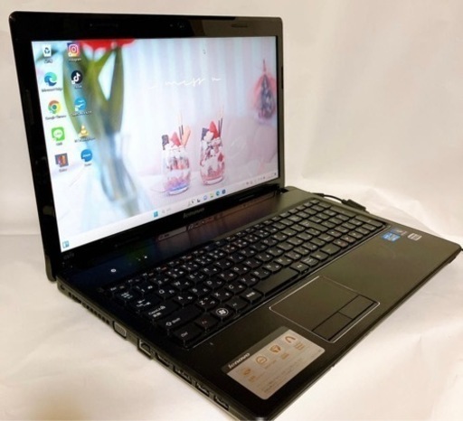 Lenovo Core i3 WEBカメラ/DVDつき メモリ8GB ノートパソコン15.6の