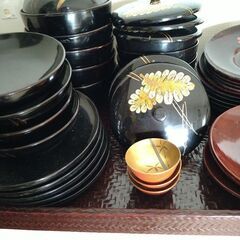 漆器、塗物、什器いろいろの画像