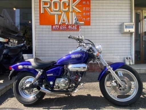 ★22万円　マグナ50 セル1 実働車　ホンダ　AC13 マグナ　マフラーカスタム