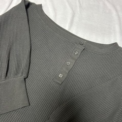 レディース　ワッフル　トップスの画像