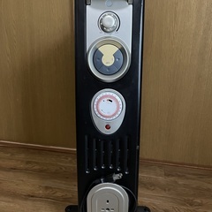 中古のオイルヒーターです。の画像