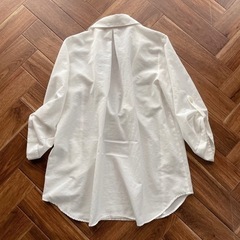 定価約1万円 スキッパーシャツ レディースの画像