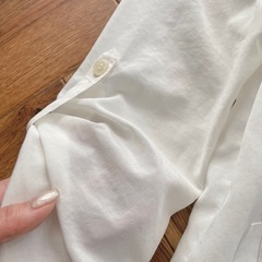定価約1万円 スキッパーシャツ レディースの画像