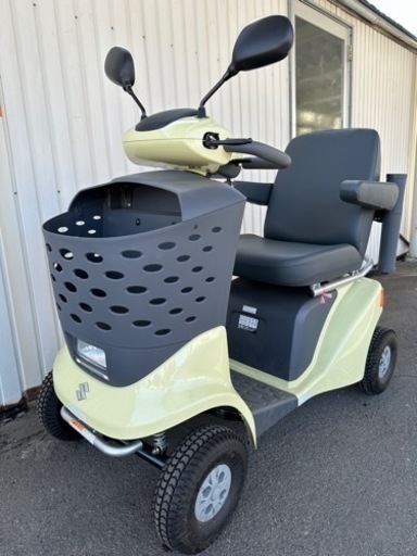 超美品セニアカー　ET4D ペールイエロー