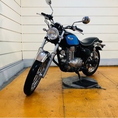 14590km エストレヤ　BJ250A カワサキ　中型★ 始動...