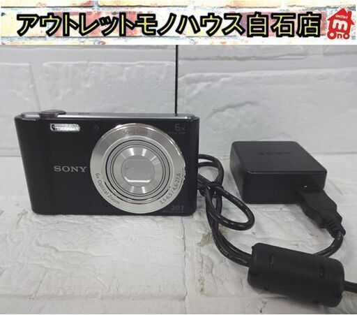 バッテリー欠品 SONY デジカメ Cyber-shot DSC-W810 ブラック 2010万画素 サイバーショット コンパクトデジタルカメラ コンデジ 札幌市 白石店