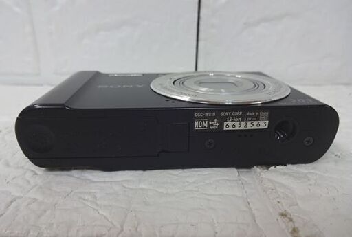 バッテリー欠品 SONY デジカメ Cyber-shot DSC-W810 ブラック 2010万画素 サイバーショット コンパクトデジ