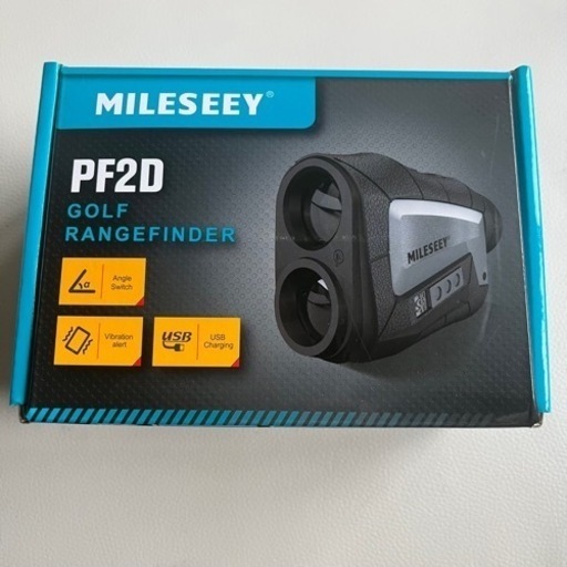【新品】ゴルフ 距離計 レーザー距離計 660yd対応 6倍望遠 USB充電 0.25秒測定