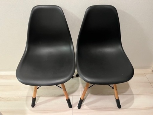 【受け渡し予定者決定】家具 椅子 ダイニングチェア2脚