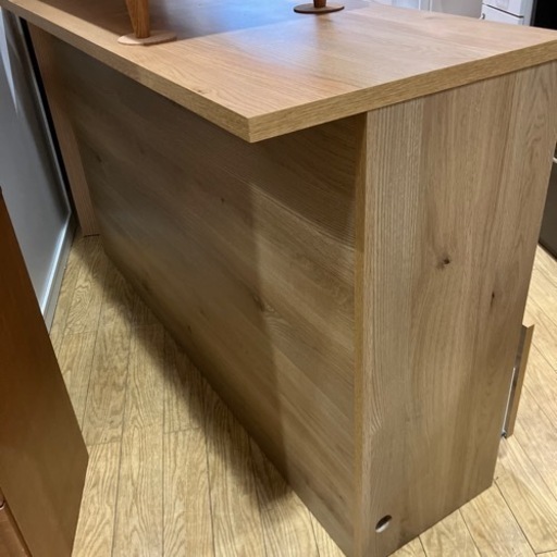 4/10値下げしました?人気?大川家具?レンジボード 天然木 NO.769
