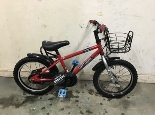 248□岐阜発/△DUALLY/子供用自転車/自転車/子供/１６インチ/防犯有り/タイヤひび割れ有り/現状品/R4.12/11□