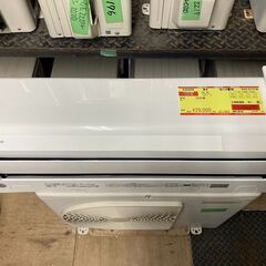 K05209　中古エアコン 東芝 2020年製 主に6畳用 冷房能力 2.2KW / 暖房能力 2.2KW