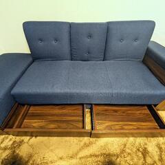 【モダンデコ】2wayソファーの画像