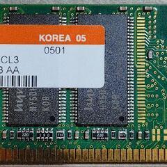 新同メモリー PC3200 512MB DDR 400MHz CL3 DUALチャンネル正常動作  一流メーカー SK hynex SAMSUNG 各社あり デスクトップPC等拡張アップグレードの画像