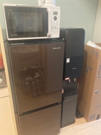 冷蔵庫、洗濯機一式