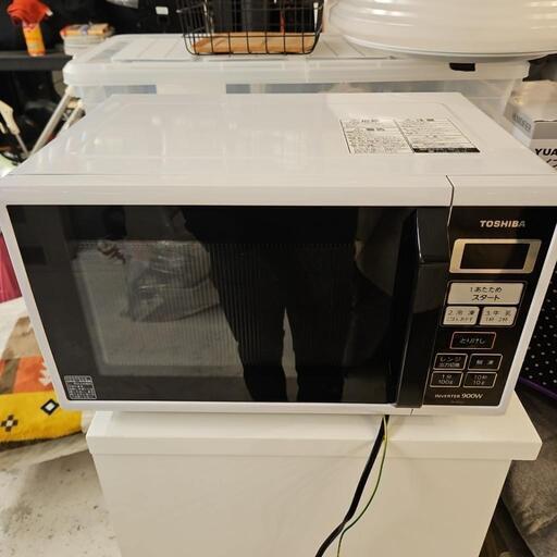 美品 電子レンジ ２２L ９００100V 50 60Hz  ER-RS22 201９年 東芝\n\n