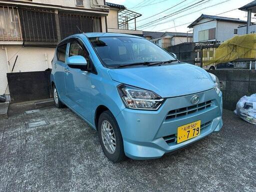 令和3年3月のダイハツミライース。XリミテッドSA3。10000km
