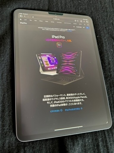 【美品】iPad Pro 11インチ（第2世代）256GB｜スペースグレー