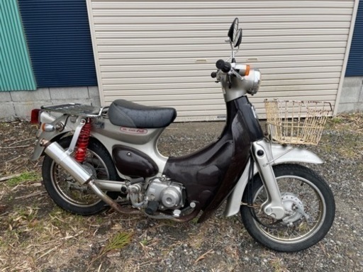 決まりました！4速　セル付き　リトルカブ　カスタム　キャブ車