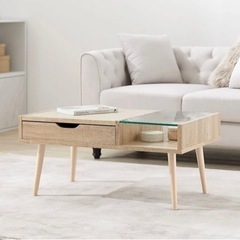 ※掲載本日まで　サイドテーブル（LOWYA）の画像