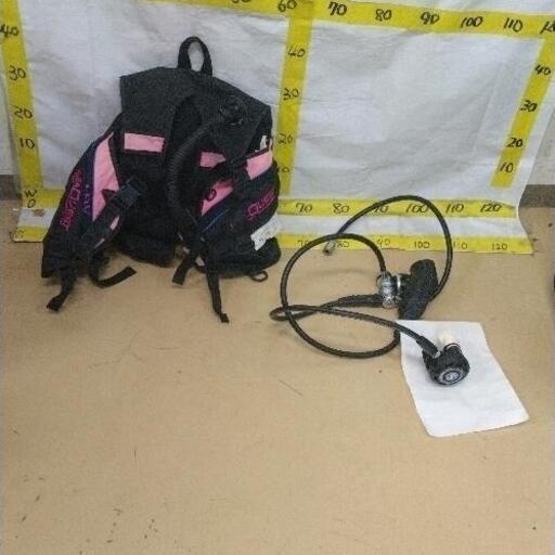 0403-167 スキューバダイビング　SCUBAPRO MK25　＆　SEAQUEST  シークエスト　ジャケット