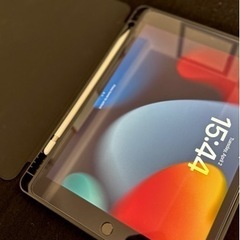 iPad（第9世代）256GB スペースグレー｜Apple Pencil & 専用ケース付きの画像