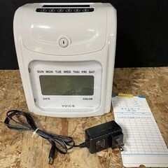 ★voice タイムレコーダー VT-1000 タイムカード 打...