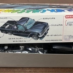 HILUXプラモデルの画像