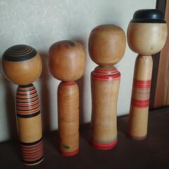 ★再掲載★こけし×4の画像