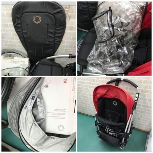 バガブービー　ベビーカー　バギー　付属品付き
