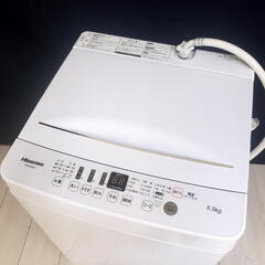 【在庫処分品】Hisense/ハイセンス 全自動洗濯機 HW-E...