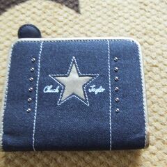 コンバースデニム風財布