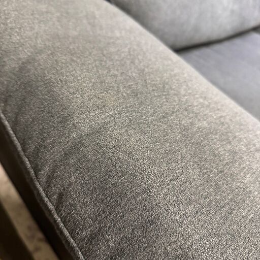  16684  NITORI ハイバック2人掛け布張りソファ　   ◆大阪市内・東大阪市他 5,000円以上ご購入で無料配達いたします