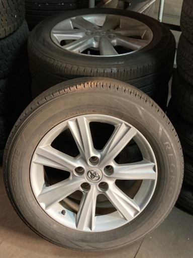 エスティマ純正アルミホイール4本タイヤ付き