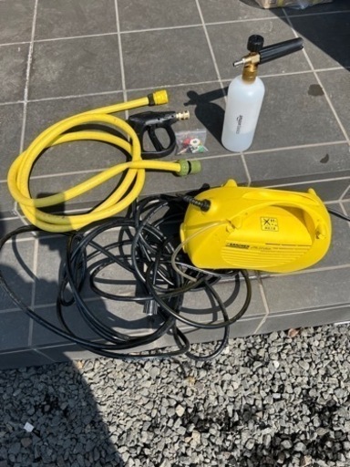 ケルヒャーと泡洗車のフルセット