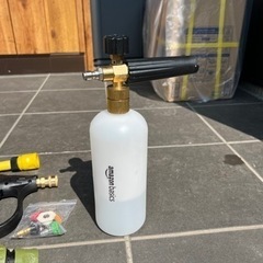 ケルヒャーと泡洗車のフルセットの画像