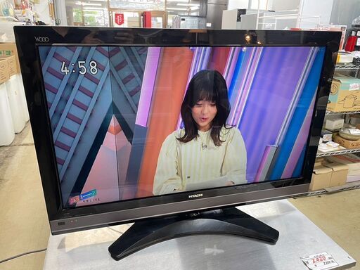 『ジャンク品』液晶テレビ　No.11001　日立　2011年製　37V　リモコン無し　※異音あり　L37-XP05　【リサイクルショップどりーむ荒田店】
