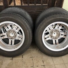 ⭐️セレナやノアサイズ195/65/15のアルミホイール付サマータイヤ深溝の画像