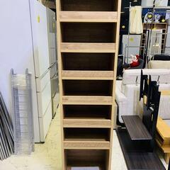 ②頑丈隙間ワゴン ブラウン 幅33cm 未使用品