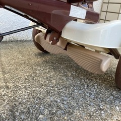 iimo 三輪車 折りたたみ 足のせステップ ハンドル付  の画像