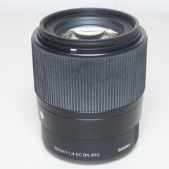 SIGMA/30mm F1.4 DC DN/SONY用レンズ ④