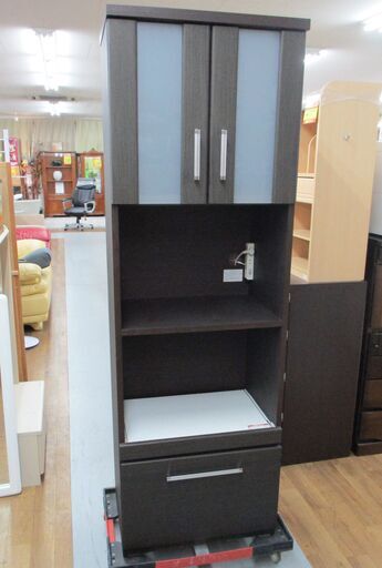 R051 NITORI スリムレンジ台、キッチン台、幅59cm Used